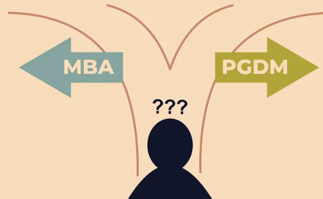 MBA vs PGDM Difference: Complete Guide for Students in India